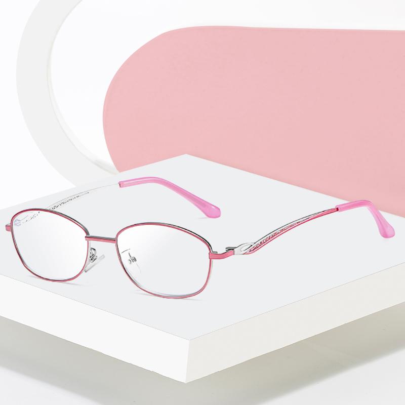

Sunglasses Alloy Frame Eyeglasses Full Rim Spectacles Women Style Fashion Anti-Blue Ray Reading Glasses For ArrivalSunglasses