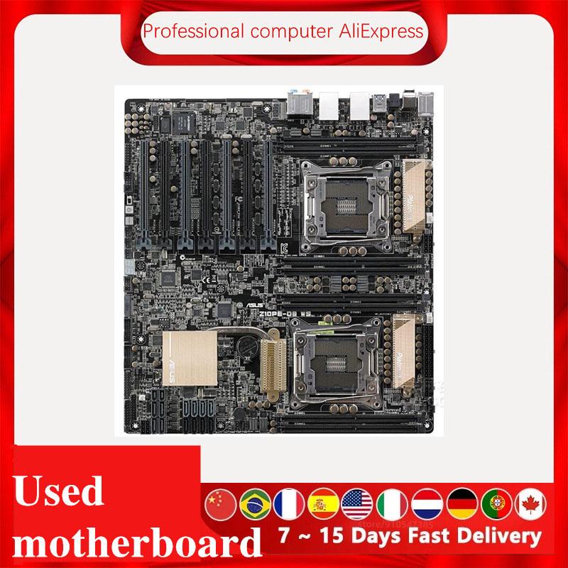 

Motherboards For ASUS Z10PE-D8 WS Used Original Intel C612 Server Workstation Socket LGA 2011 V3 DDR4 X99 Motherboard