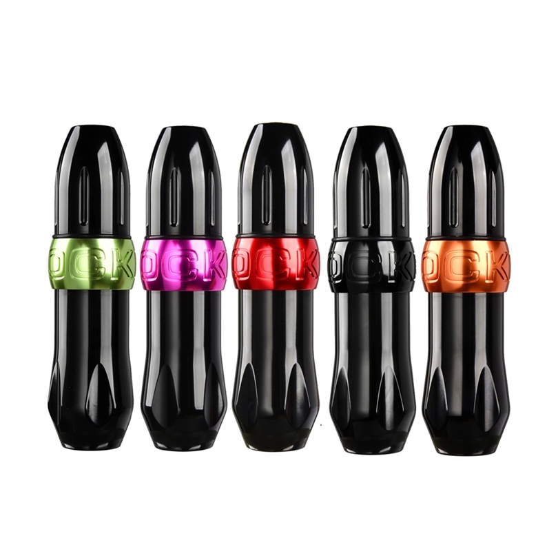 

Professional Rocket Tattoo Pen Rotary Machine Gun Permanent Makeup Space Aluminum Cartridge Equipment 220623