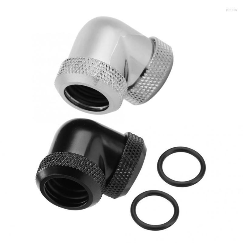 

Fans & Coolings 14mm OD Water Cooling Hard Tube Fittings DIY Twist 90 Degree Elbow Pipe Connector Adapter G1/4 Thread For PC Liquid CoolingF