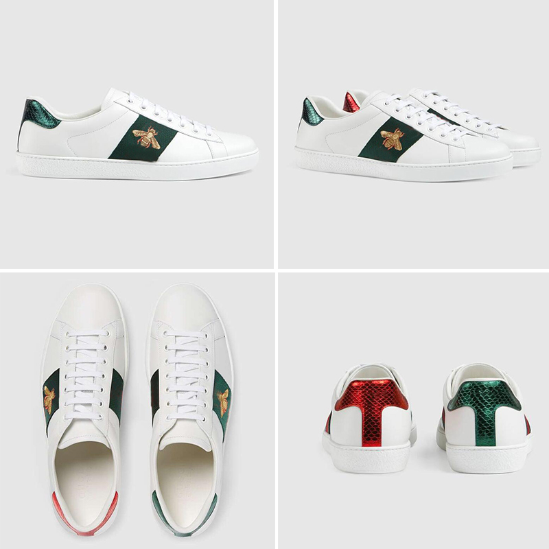 

2022 Men Women Sneaker Casual Shoes Snake Tiger Chaussures Leather Running Sneakers Ace Bee Embroidery Stripes Stylist Shoe Walking Sports Trainers, Please leave a message