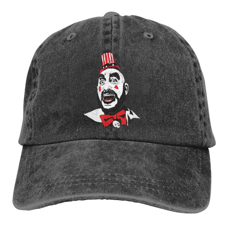 

Berets Animal Chicken Captain Spaulding Baseball Cap Cowboy Hat Peaked Bebop Hats Men And Women, Black