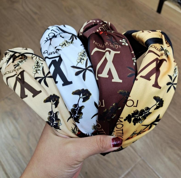 

20color Designer Headwrap Letters Headband Bowknot Hairband Women Wide Edge Cross Knotted Hair Hoop Korean Ladies Girls Twist Turban Headwrap Head Accessories