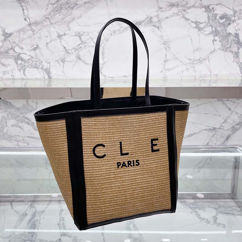 

Weave Shopping Bags Canvas The Tote Bag Straw Women Handbags Casual Totes Open Purse Large Capacity Vacation Beach Bags Light Pouch High Quality Wholesale, White