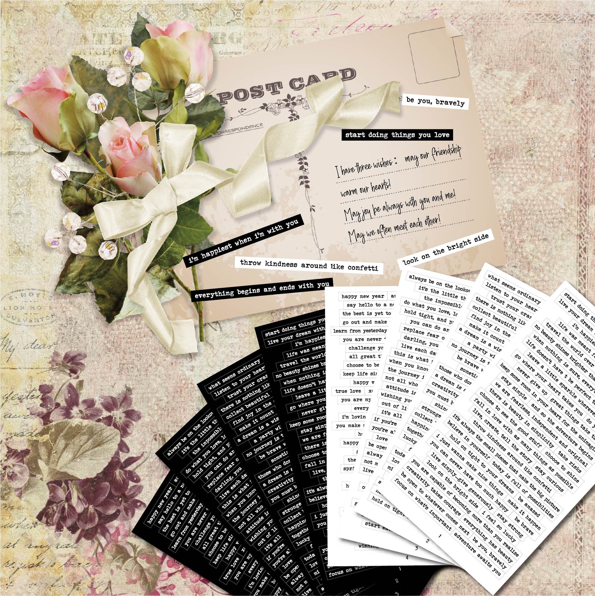 

206PCS Small Talk Label Stickers For Skateboard Car Baby Scrapbooking Pencil Case Diary Phone Laptop Planner Decoration Book Album Kids Toys DIY Decals, Multi colors