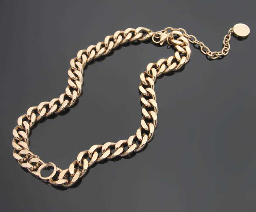 Designer classique bijoux dames fashion or fashion c lettre d collier bracelet de haute qualité cuivre pur matériau couple cadeau d'anniversaire