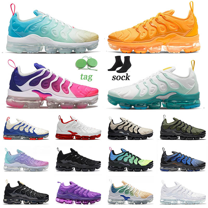 

Classic Tn Plus Running Shoes Barely Volt Knicks Vibes Triple Black Orange Gradients Black Metallic Gold Anthracite Womens Mens Sneakers Trainers Size 36-47, D20 light menta 36-40