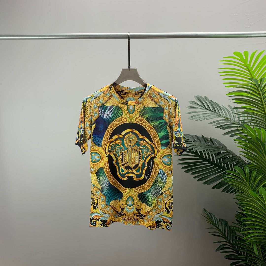 

22ss Designer Tide T Shirts Chest Letter Sweatshirts Laminated Print Short Sleeve High Street Loose Oversize Casual T-shirt 100% Pure Cotton Tops for Men and Women 3102, Customize