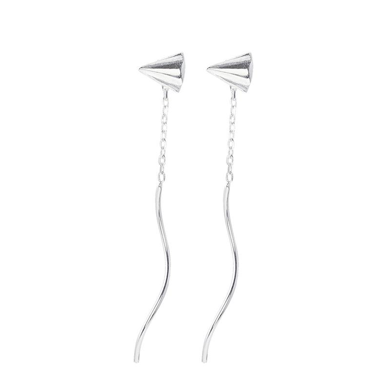 

Dangle & Chandelier Chain Line Drop Earrings Airplane For Women Simple Fashion Korean Punk Retro Hip Hop Trend Lady Holiday Gifts BOYULIGE