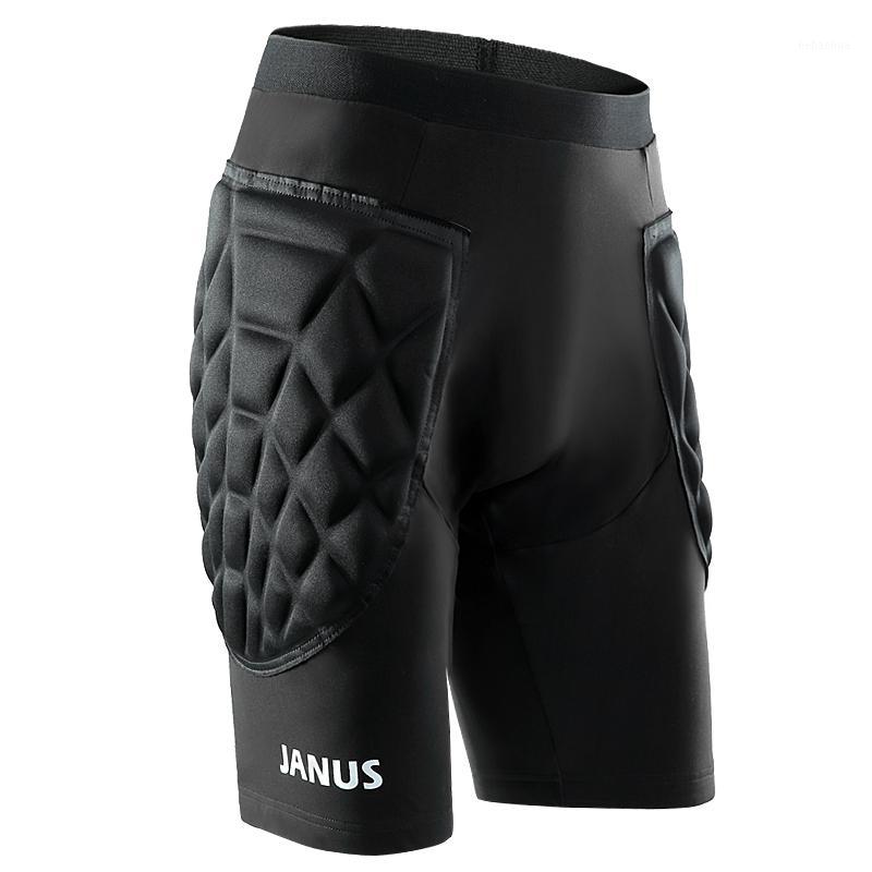 

Men Soccer Goalkeeper Shorts Thickened Comprehensive Protection Sponge Short Breathable Roller Skating Crash Tackles, Black