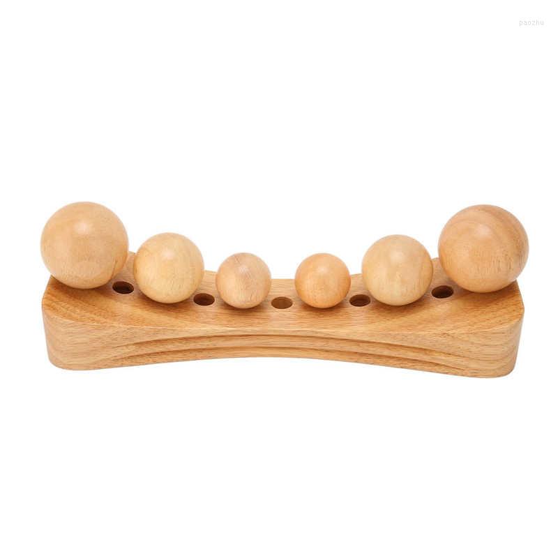 

Electric Massagers Trigger Point Physical Therapy Tools Wood Material Non Fading Wooden Pressure Massage Tool For Buttocks Back