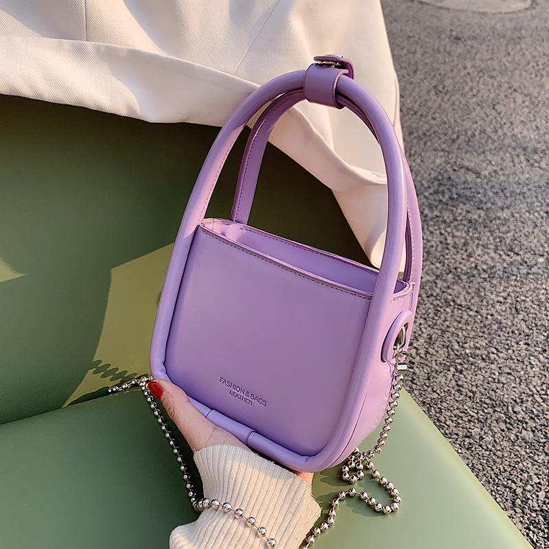 

Evening Bags Elegant Women Small Flap Crossbody Candy Color PU Leather Ladies Simple Shoulder Bag Retro Female Tote Purse Mini Handbags, Oranges