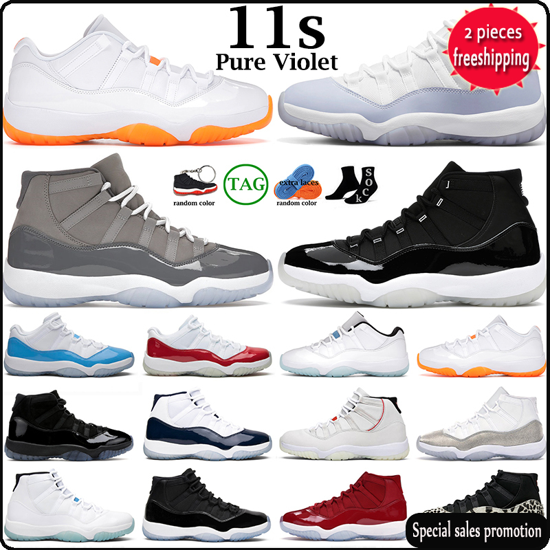 

2022 Mens basketball shoes women 11s 11 Pure Violet Cool Grey Concord Bred win like 96 Cap and Gown Animal Instinctmen Bright Citrus UNC men NB, 23