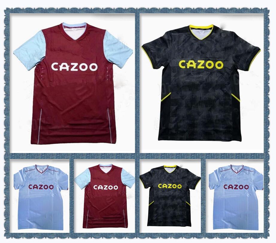 

2022 2023 Philippe Coutinho 27 Lucas Digne soccer jerseys 22 23 Buendia El Ghazi Traore GREALISH ASTON VILLAS WESLEY McGINN Football Jersey Watkins uniforms