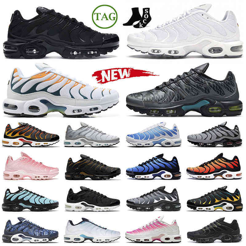 Terrascape tn plus hommes femmes chaussures de course triples ciel blanc ciel bleu rose fondu atlanta arc-en-ciel particule gris kumquat noire ma