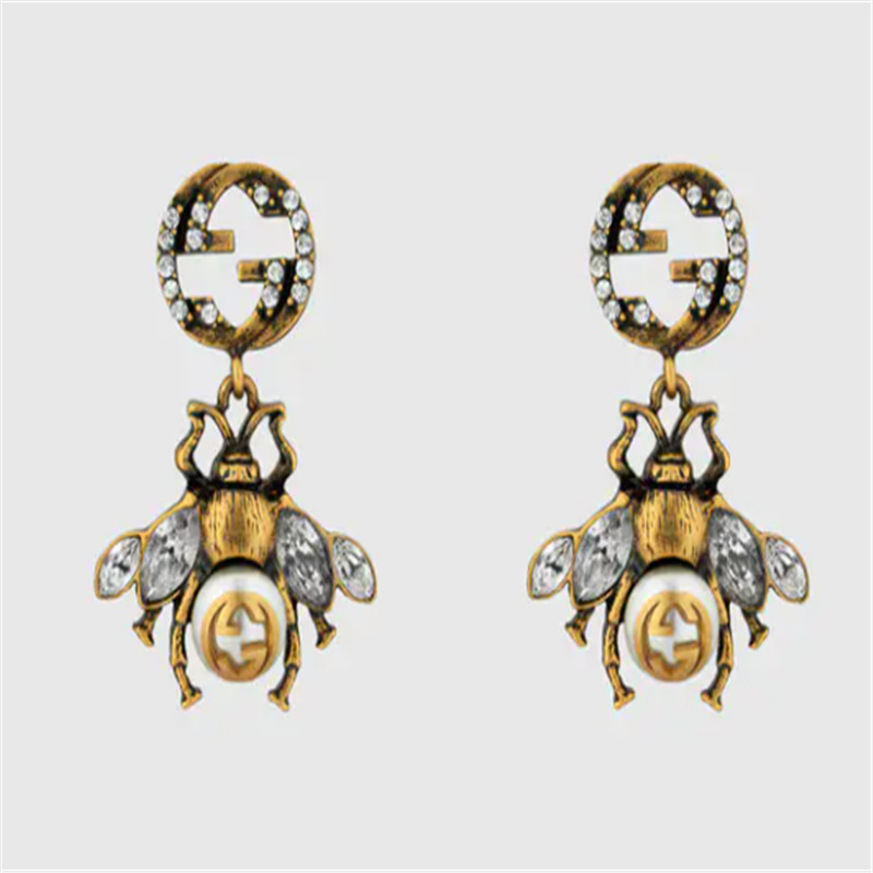 

Gucci 20222 New Letter Earrings Couple Birthday Wedding Gifts Stud