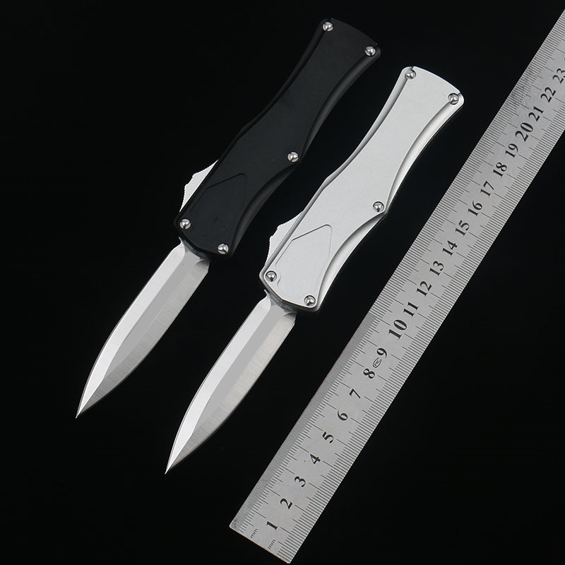 

US Italian Style Automatic Knife HERA Self Defense Tactical D2 Blade Aluminum Handle EDC Outdoor Camping Fighting Auto Knives UT88 UT121 C07 Godfather 920 Exocet A07