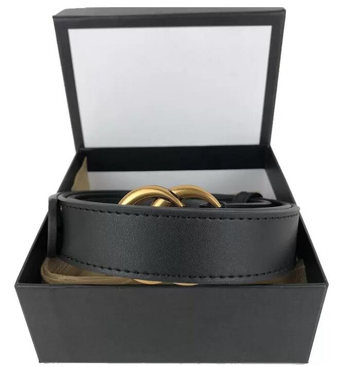 

Luxury design Mens Belt Fashion Men Leather Black Business Belts Women Gold Buckle Womens Classic Casual Ceinture NO BOX, Belt no box