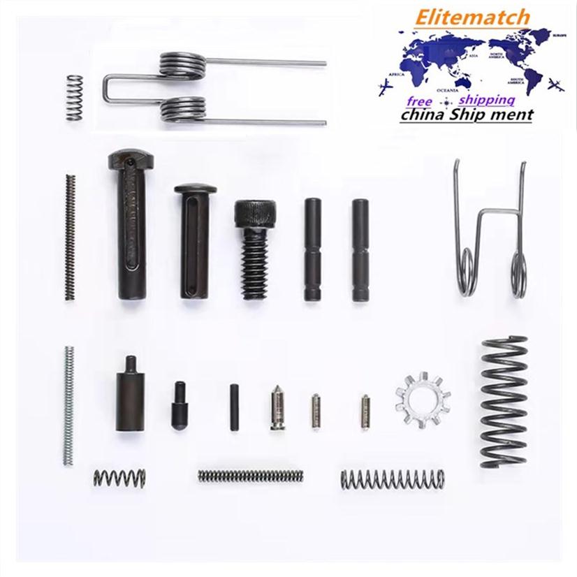 

21-piece set AR15 spring kit Lower pins Springs .223/5.56296c, Black