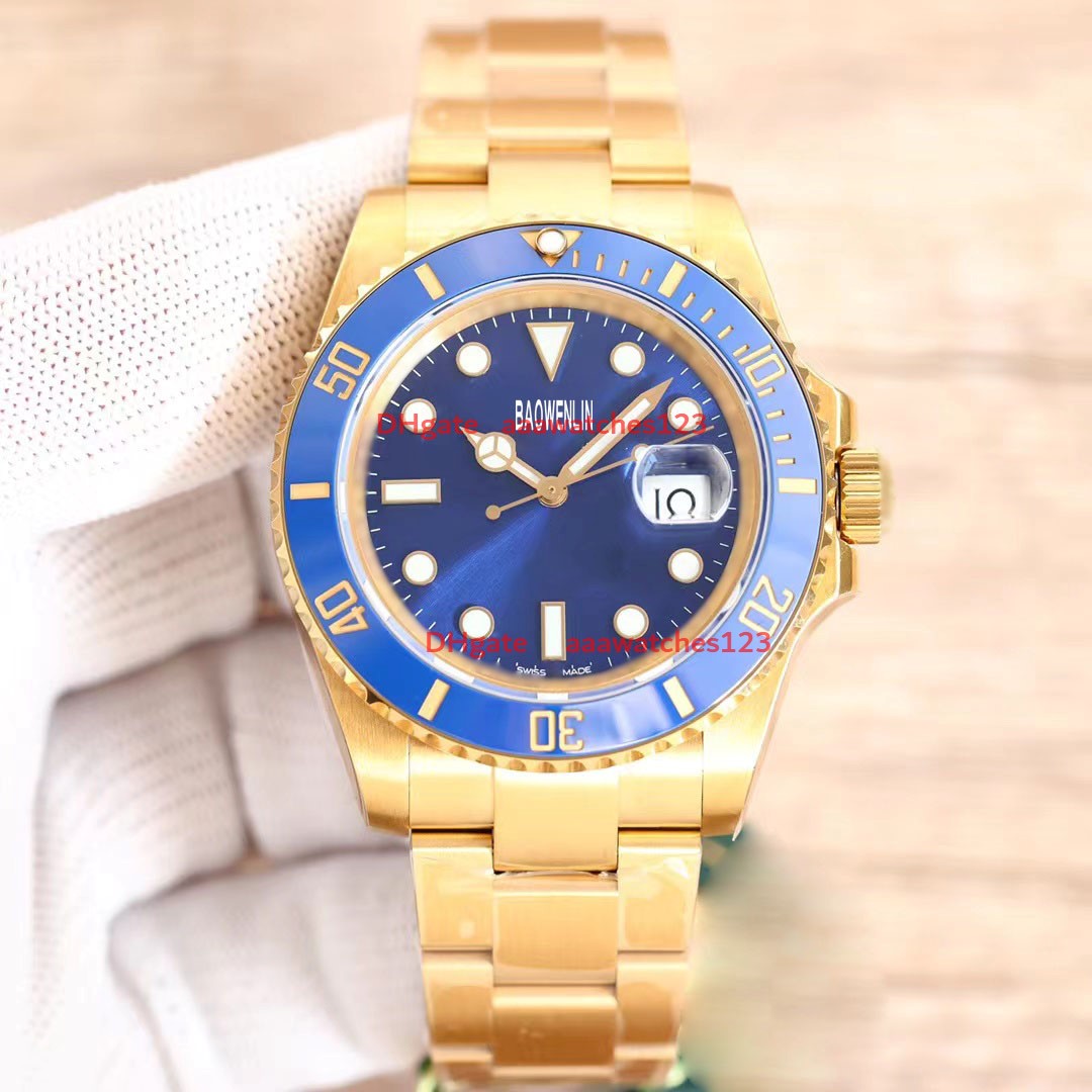

aaa u1 mens automatic mechanical ceramics watches 40mm full stainless steel Gliding clasp Swim wristwatches sapphire super luminous luxury watch rlo Bracelet, Tool. no single beat