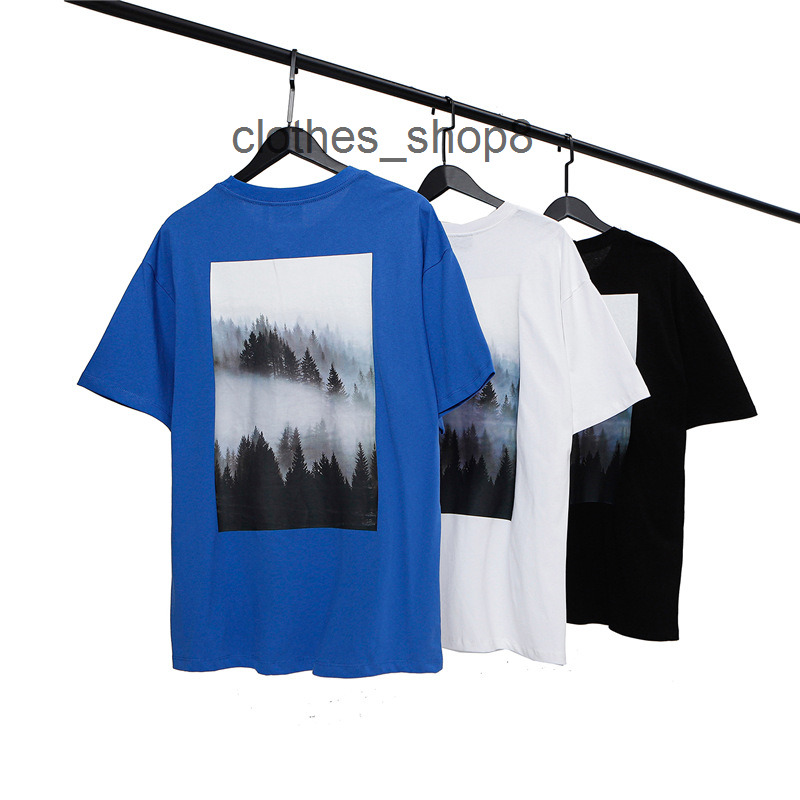 Designer T-shirts Hommes Pulls 2022 Nouveau Spring and Summer Tide Marque Brouillard FOG Essential Essentials Peinture Encre Peinture à Jet Direc