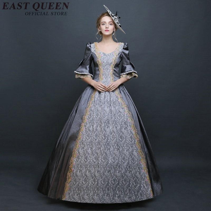 

Party Dresses 18th Century Dress Mid Modern Medival Renaissance Festival Cosplay Costume Gothic Princess Gowns KK1212