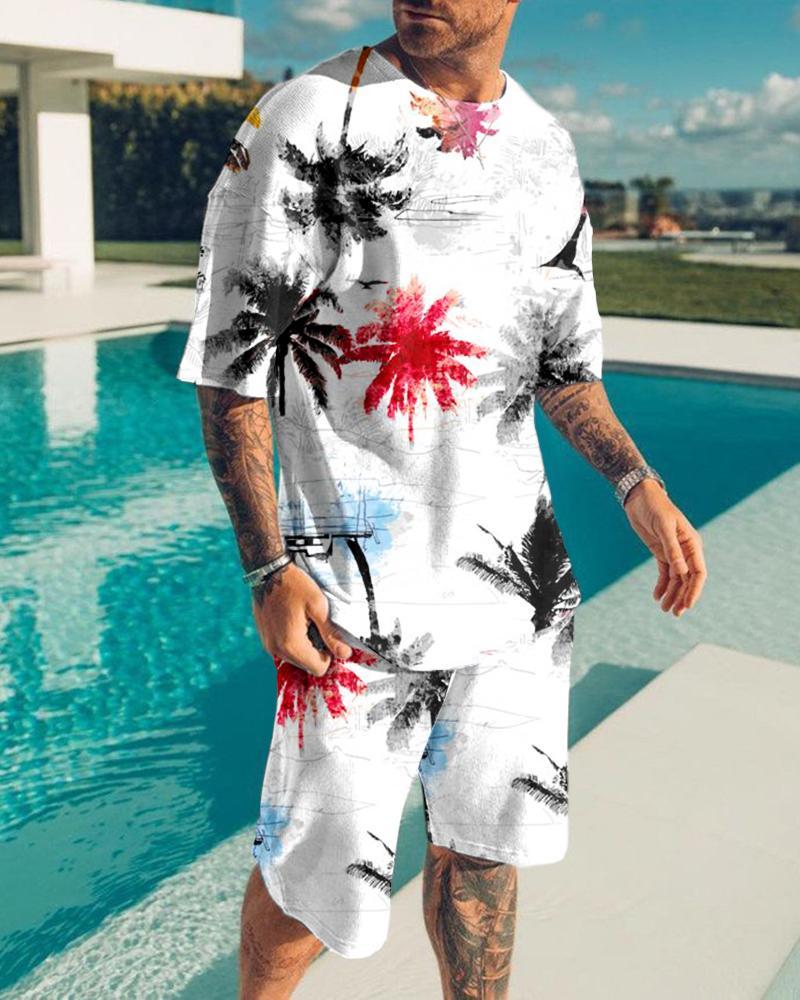 Men's Tracksuits Summer Men's High Quality Sportswear Casual Sports Suit Short Sleeve Shorts Fashion 2 Piece SportswearMen's