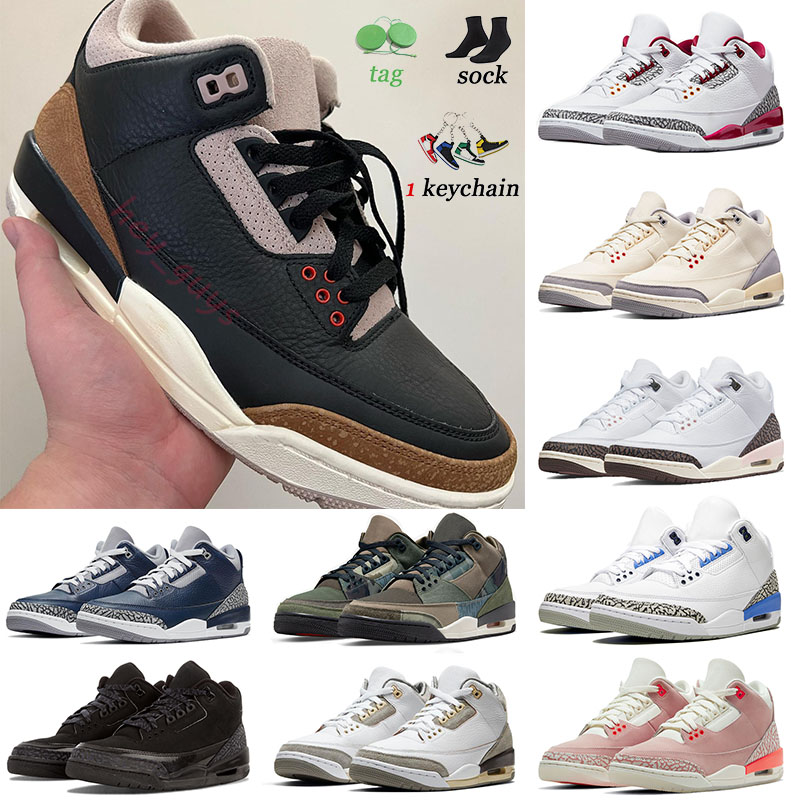 

Eminem x Jumpman 3 Basketball Shoes Designer Womens Muslin Patchwork Georgetown Cardinal Red Mens Trainers 3s UNC Shady Sneakers Sports Desert Elephant Neapolitan, C18 40-47 international flight