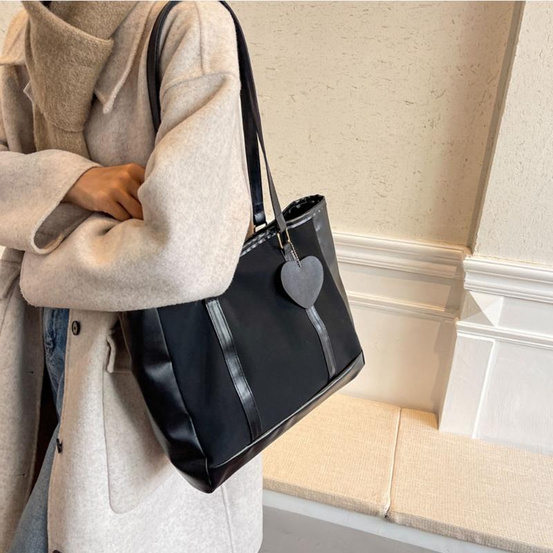 

Evening Bags YIXIAO Large Capacity Leather Shoulder For Women Trend Ladies Travel Handbags Fashion Purses Vintage Outdoor Street Totes, Brown