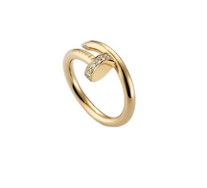 

Top quality luxury simple beloved ring stainless steel ring for lovers