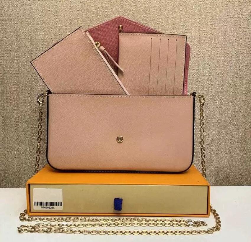 

Top Designers Women Handbags Messenger Bags Leather Embossing POCHETTE Elegant Shoulder Bag Crossbody Tote Wallets M40780 W/Box, Gift box