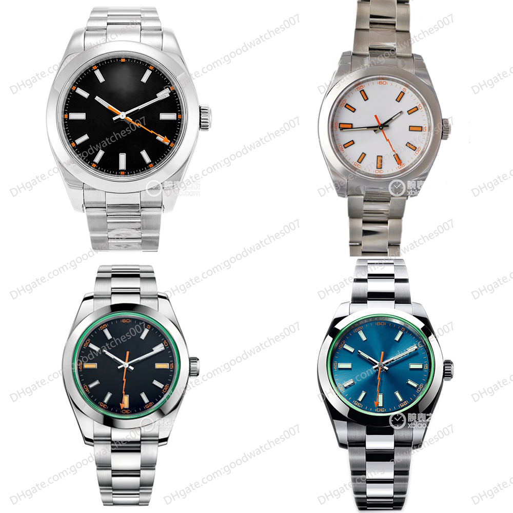 

High Quality Asia Factory 2813 Sports Automatic Mechanical Watches 116400 Men's Watch 40mm Black Dial Stainless Steel M116400gv Lightning Pointer Luminous Watchs