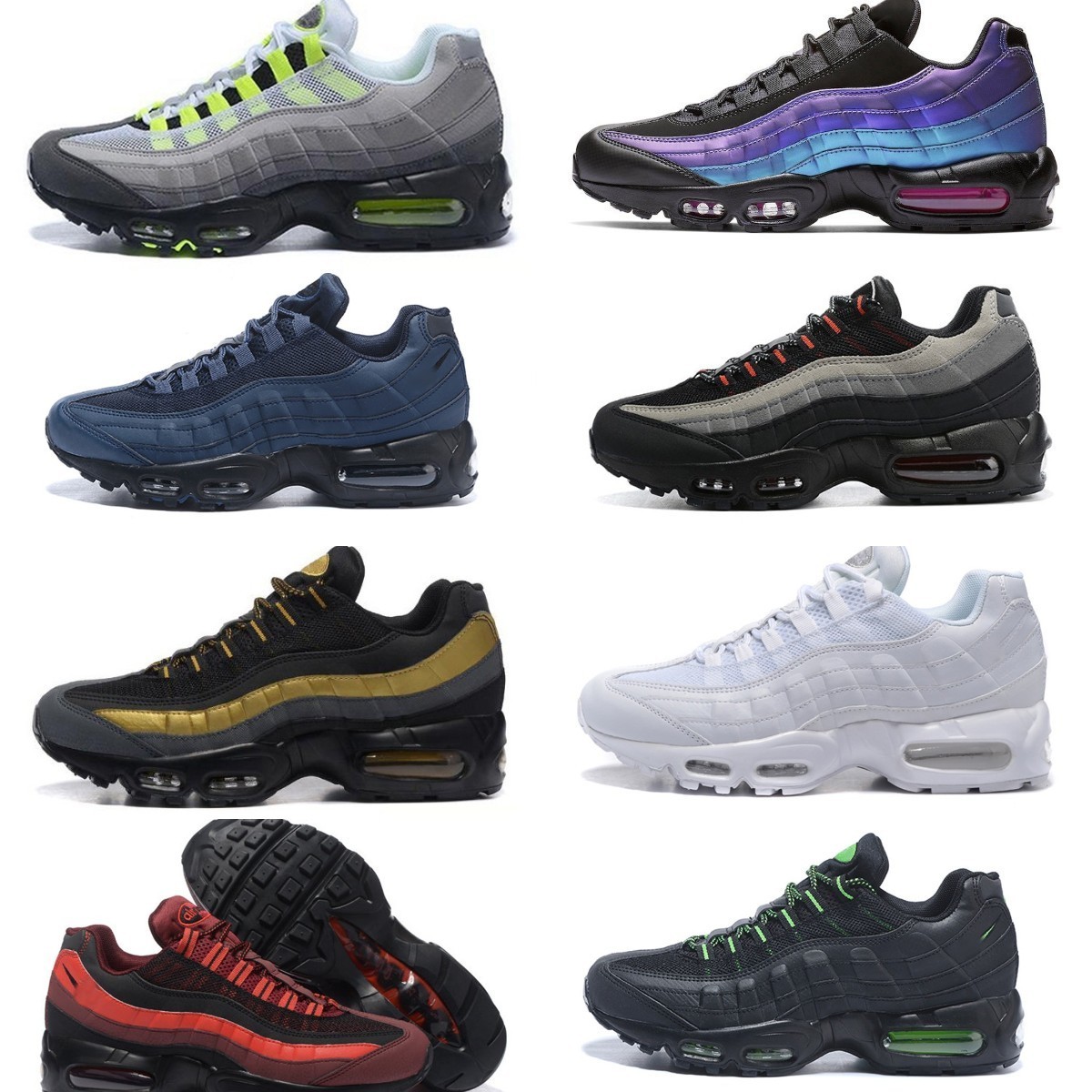 

2022 Designer Mens 95 Running Shoes Yin Yang OG Airs Solar Triple Black White 95s Worldwide Seahawks Particle Grey Neon Laser Fuchsia Red Greedy 3.0 Sports Sneakers S8, Please contact us