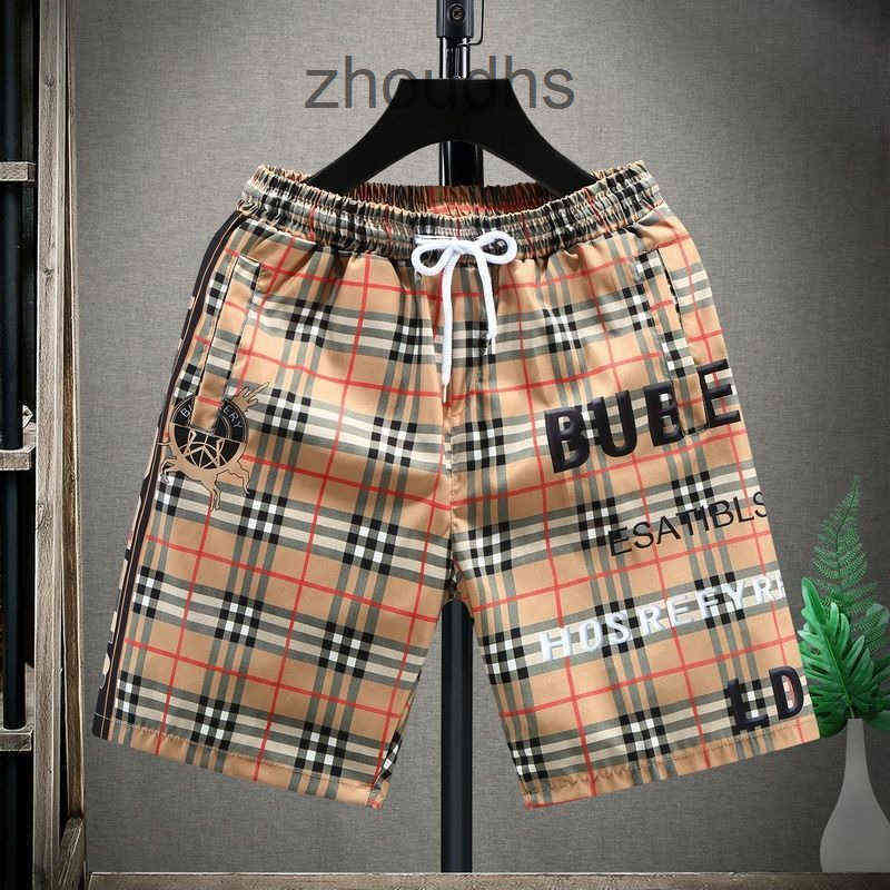 

Brand 2022 Designer Classic B BR Pants Short Striped shorts men's outer summer thin quick drying beach pants l, White 068