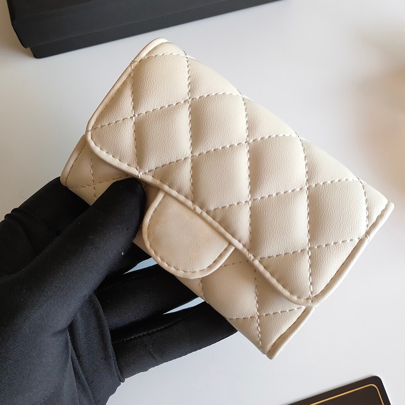 

NEW High quality Flap wallets Fashion Purse clutch Genuine leather wallet Women Purse Credit ID Card Holder Coin Purses Designer Classic Wholesale, Apricot-a