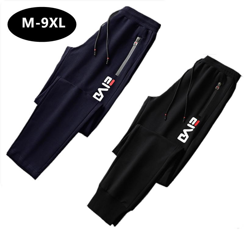 

Men's Pants 2022 Sport Students Sweatpants Men Jogger Streetwear Black Straight Loose Harem High Waist Plus Size 9XL Boys Trousers, 3368 blue straight