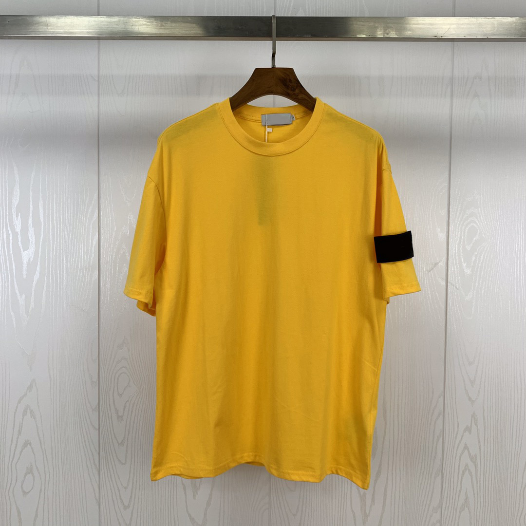 

Topstoney summer Mens T Shirts Stoney island Men trendy stone cotton cp tshirt male short sleeve tops Designer Tide TShirts Qulity DHL Free Fast 10086, Purple