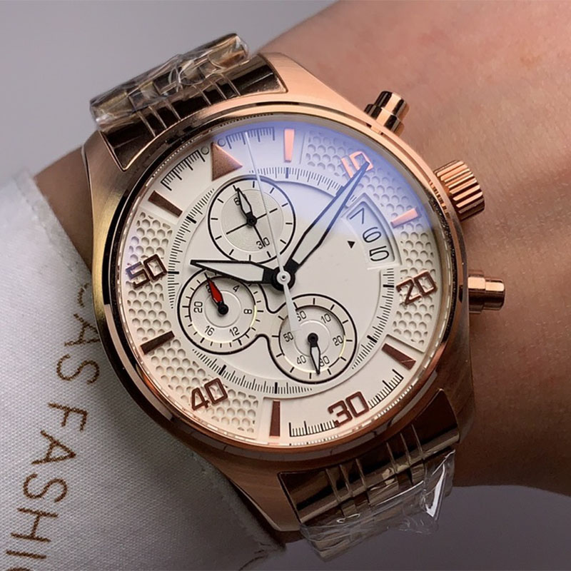 

Mens Watch Quartz Movement Watches For Men Ladies Wristwatches Stainless Steel Women Fashion Wristwatch Waterproof 42mm Montre de luxe, Color 1