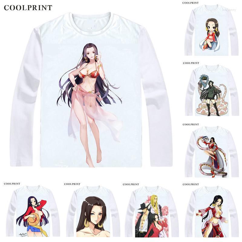 

Men' T-Shirts PIECE Long Sleeve Shirts Anime Manga Wan Pisu Straw Hat Pirates Boa Hancock Pirate Empress Hankokkuu Cosplay ShirtMen' Loui2, Style 5