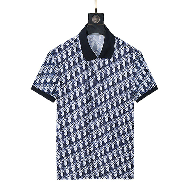 

Men's Polos Summer Shirt Brand Clothing Cotton Short Sleeve Business Casual Striped Designer Homme Camisa Breathable, 03