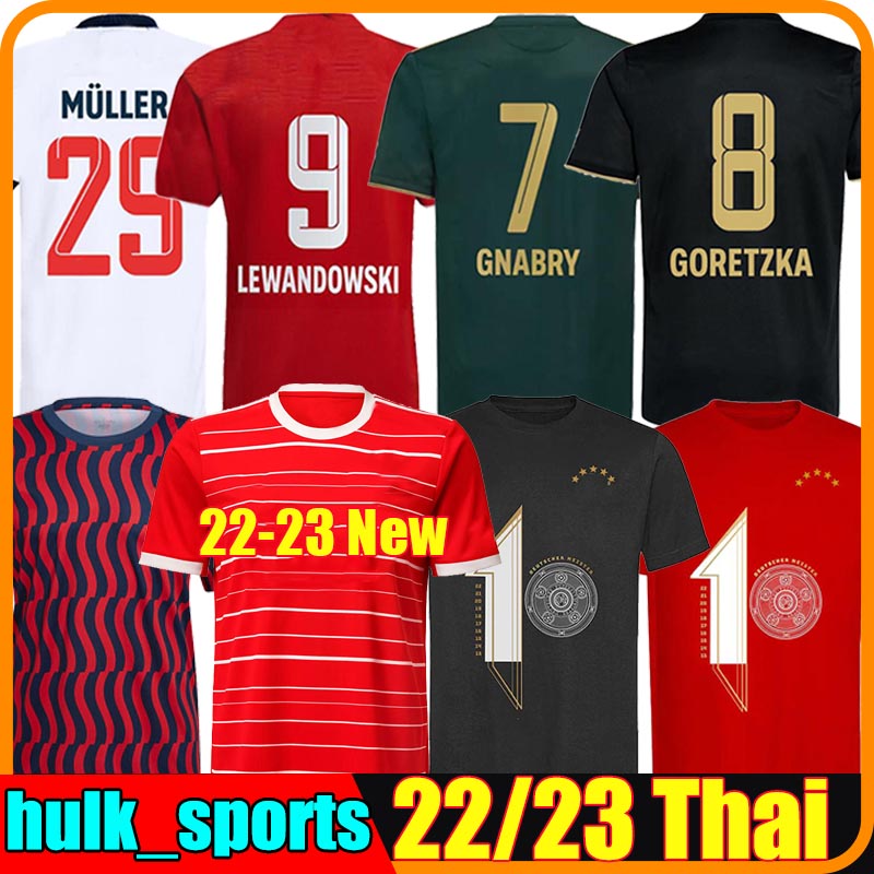 

21/22/23 DAVIES soccer jerseys concept Oktoberfest SANE LEWANDOWSKI COMAN GNABRY KIMMICH MULLER 2022 MUSIALA Men Kids Kits munich pre-match Football shirt uniforms, 21-22 away kids