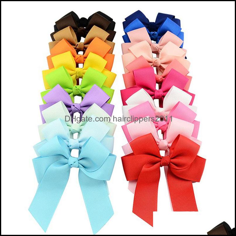 

Hair Accessories Tools Products Mix Color Zl Lace Limited Time-Limited Bows Headbands Handmade Infant Baby Hairbows Candy Ribbon Clips Chi