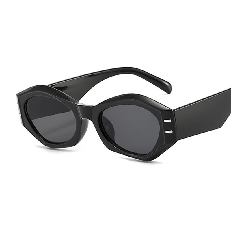 

Sunglasses Irregular Cat Eye Women Personality Polygon Sunglass Female Eyeglasses Orange Pink Shades Gafas De Sol