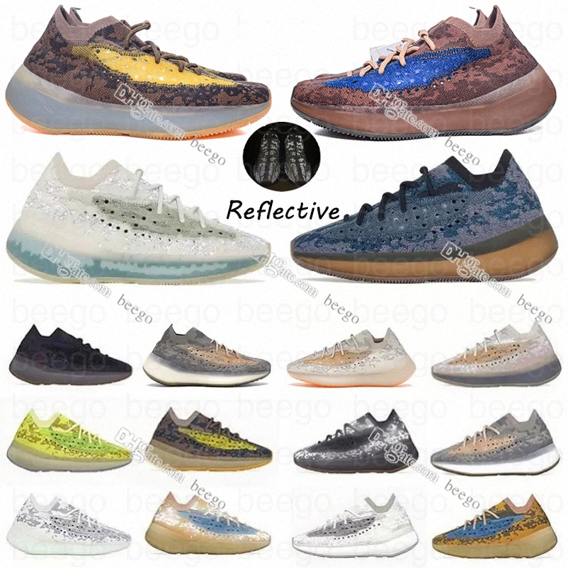 

380 Designer 380s running shoes stone salt reflective calcite alien blue mist pepper onyx blue oat covellite pyrite azure rf glow lmnte kanye shoe sneakers boost west, Bubble bag + shoe box