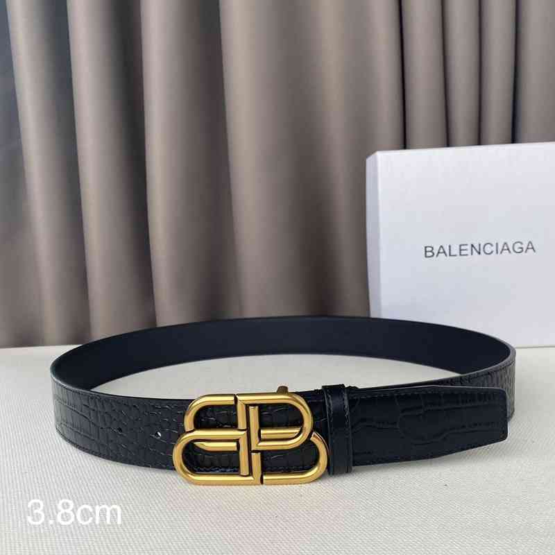 

Luxury Belt Paris Men's Belt Bb Men's Leather Retro Buckle Belt New Brand with Western Fashion Men, Black