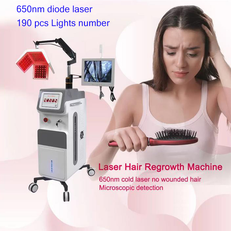 

5 in 1 New Hair Regrowth Diode Laser Hair Growth Laser Machine For Hair Loss Treatment