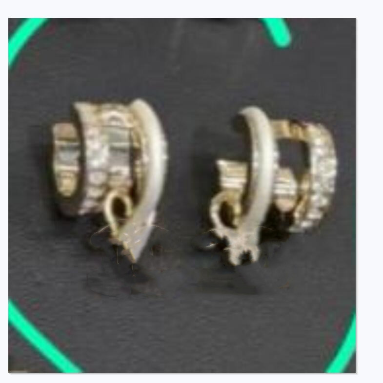 

Letter Design Earrings Circle Simple New Fashion Stud Womens Hoop Earring for Woman High Quality