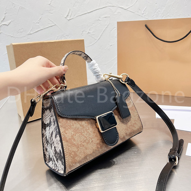 

Fashion Womens Cross Body Bag Designer Shoulder Bag New Portable Messenger Handbag Five Colors Versatile Small 22cmX15cm, White