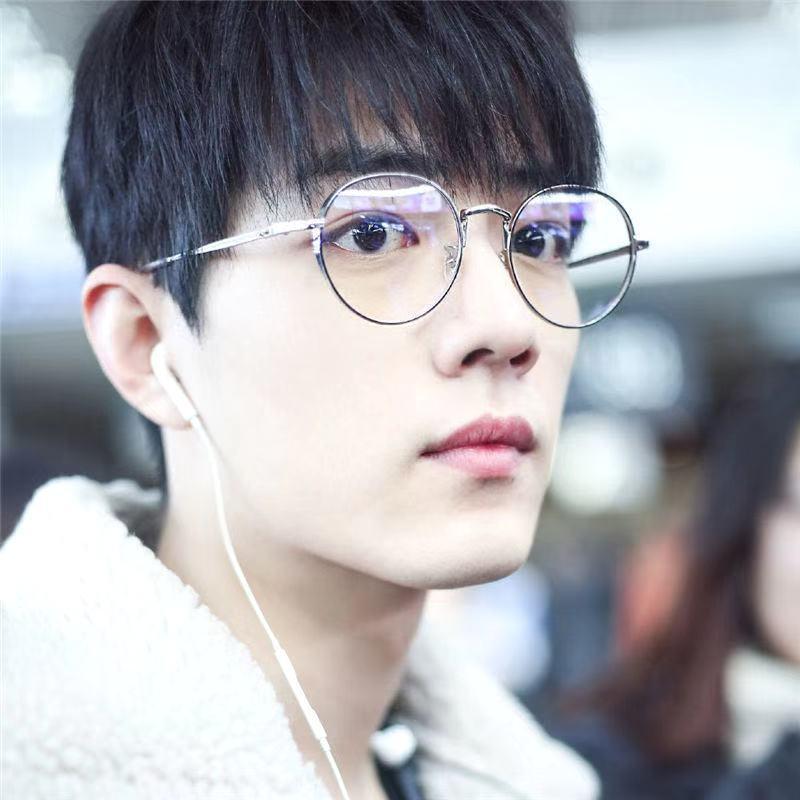 

Reading Glasses Unisex Round Myopia For Men Women Metal Frame Anti Blue Light Nearsighted Eyewear -1.0 -2.5Reading