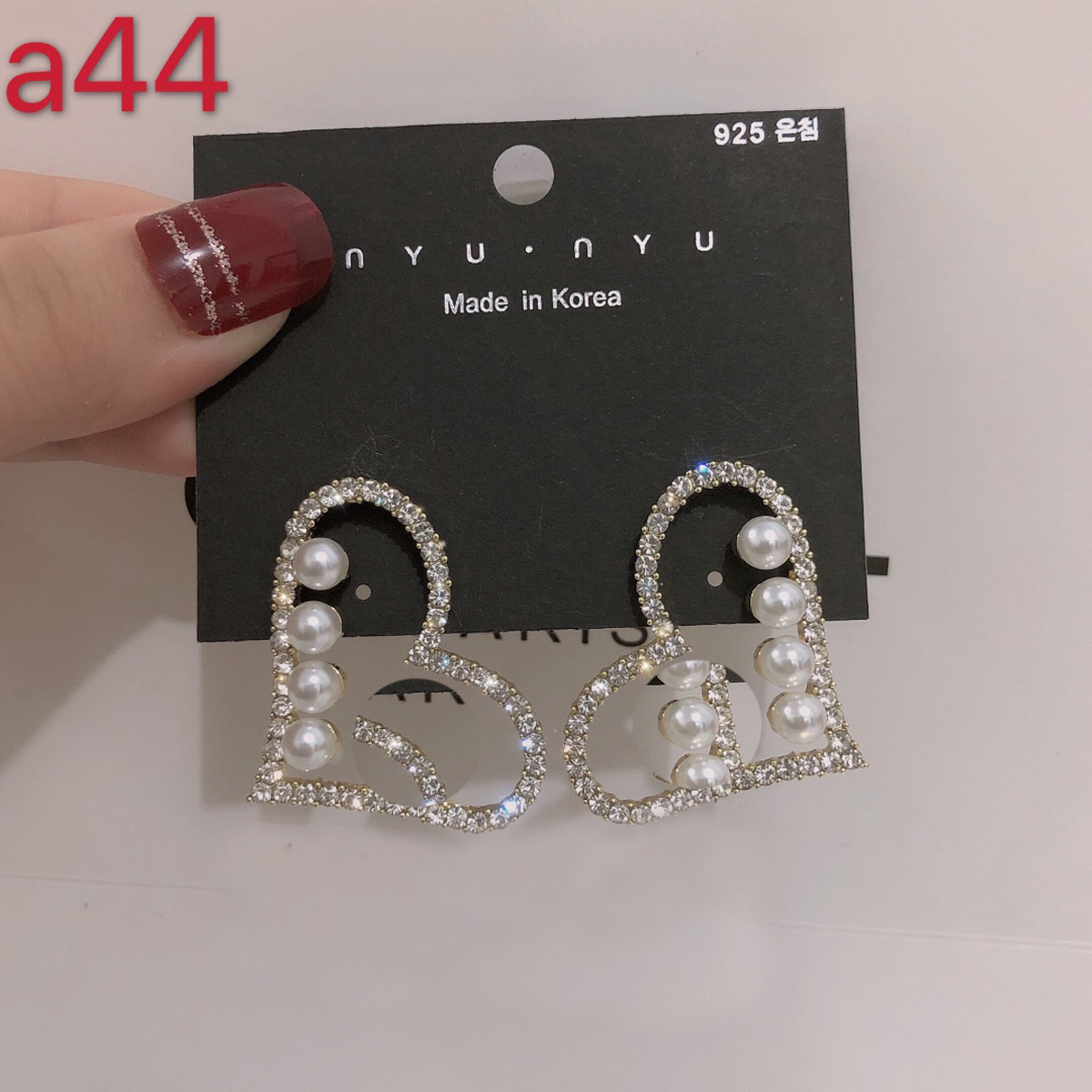 

Mixed Simple 18K Gold Plated Double Letter Stud Brand Designers Earrings 316L Stainless Steel 925 Silver Women Heart Crystal Pearl Long Earring